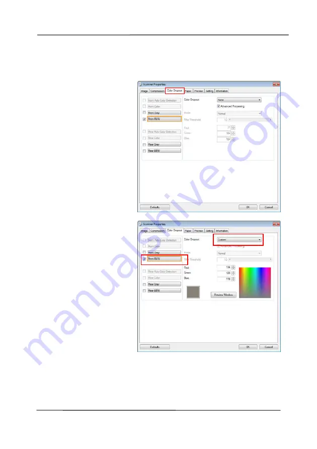 Avision AD8100 User Manual Download Page 68