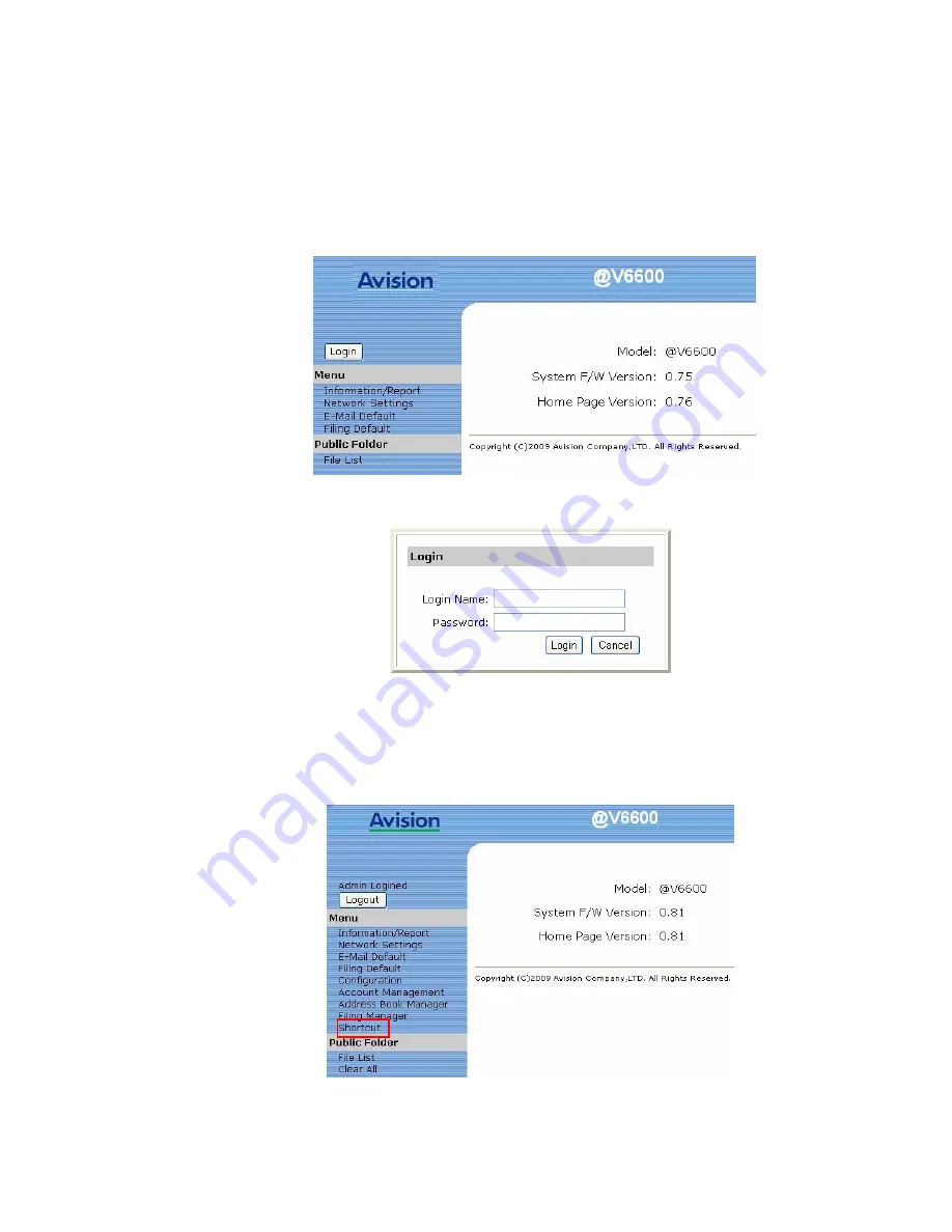 Avision DL-0906H User Manual Download Page 73