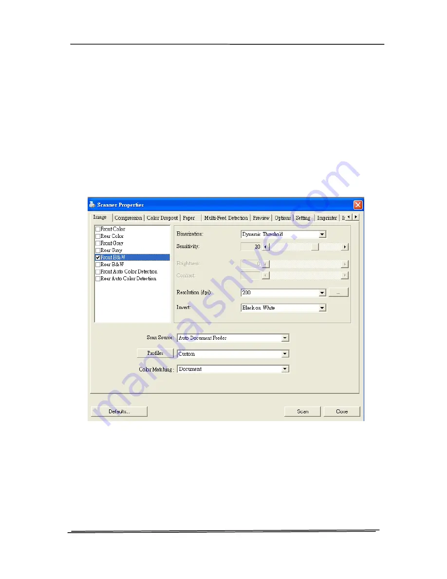 Avision DT-1106B User Manual Download Page 27