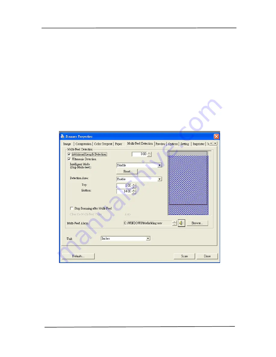 Avision DT-1106B User Manual Download Page 62