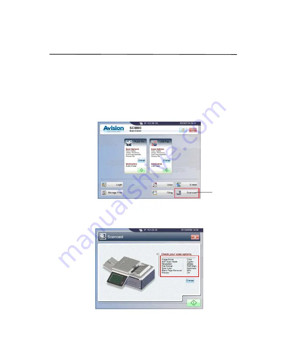 Avision DT-1214H Скачать руководство пользователя страница 54