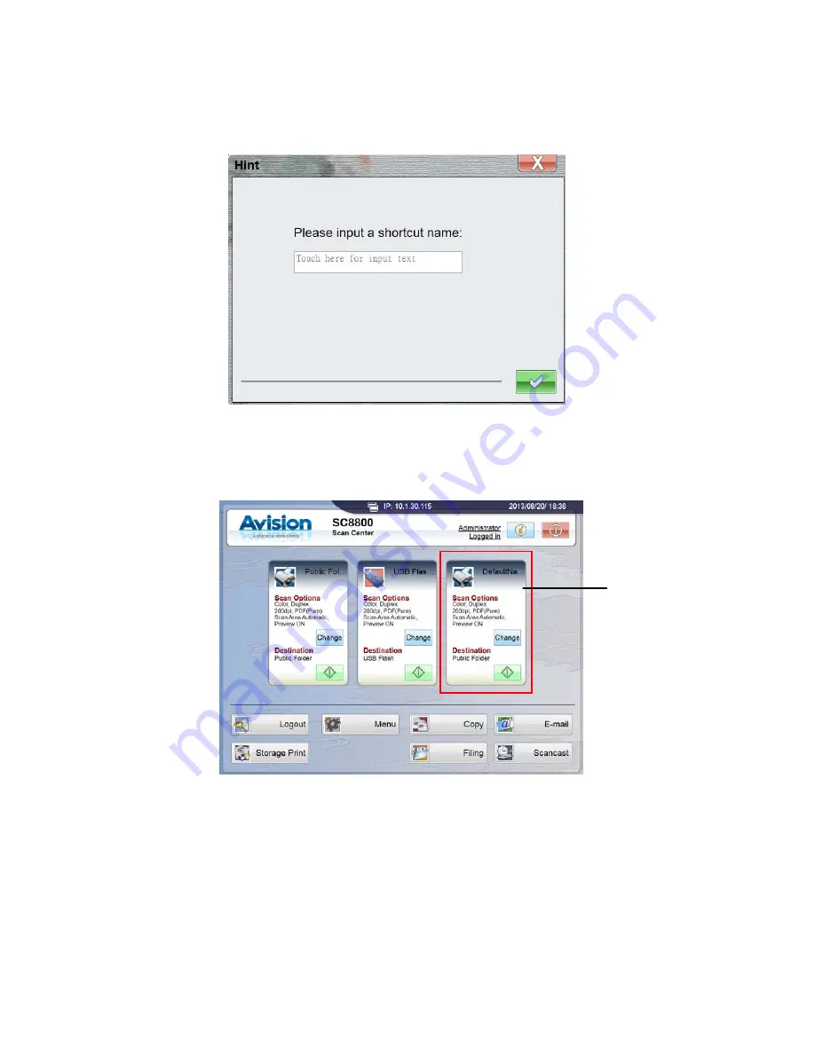 Avision DT-1214H User Manual Download Page 62