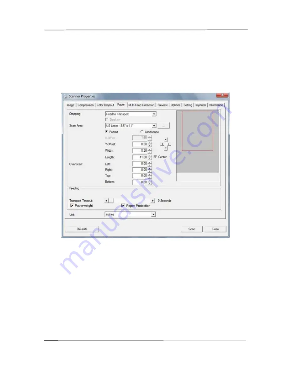 Avision FL-1207H Скачать руководство пользователя страница 62