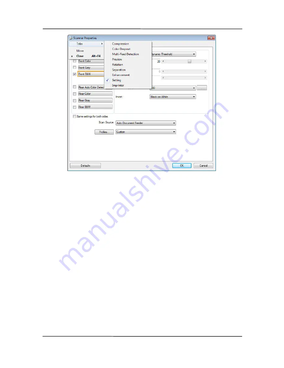 Avision FL-1401B User Manual Download Page 99