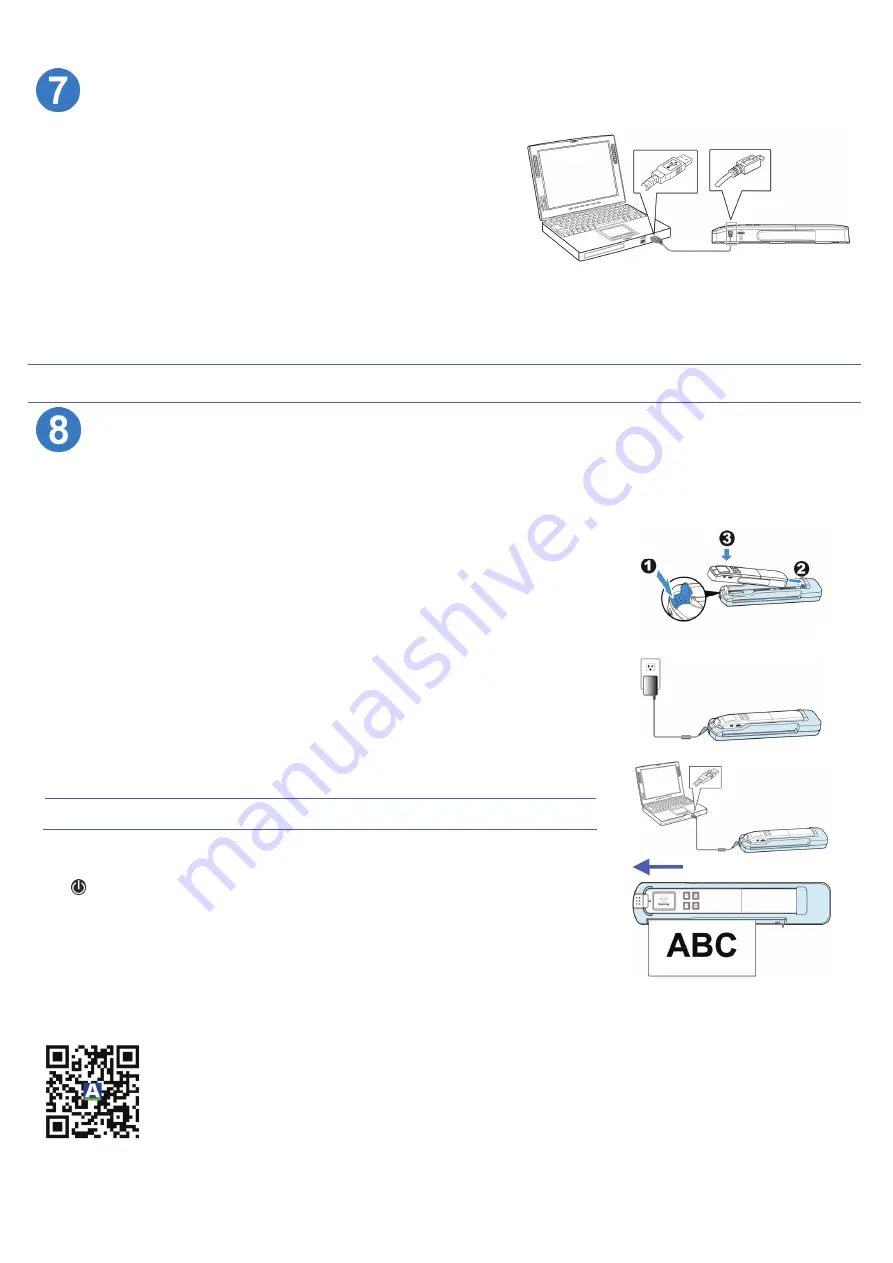 Avision MiWand 2 Series Quick Start Manual Download Page 8