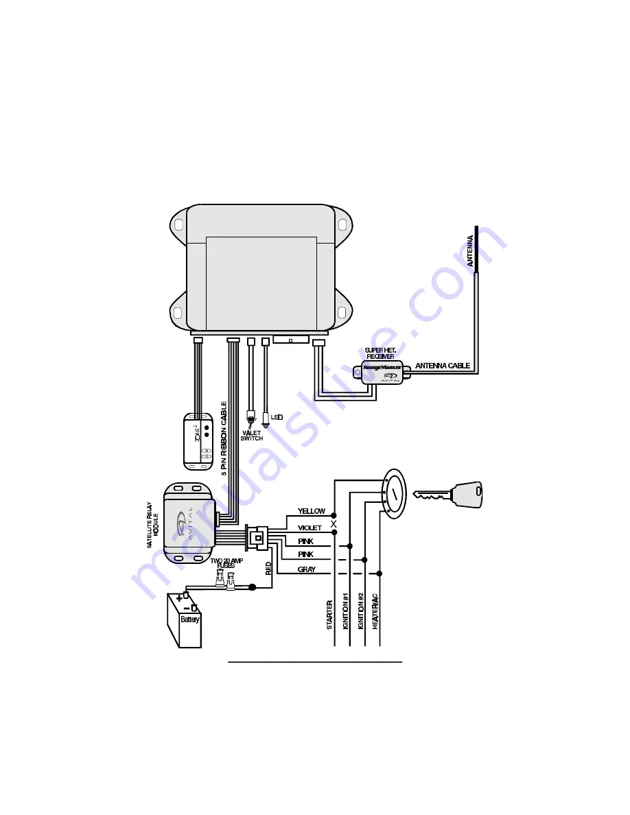 Avital AviStart 6500 Installation Manual Download Page 6