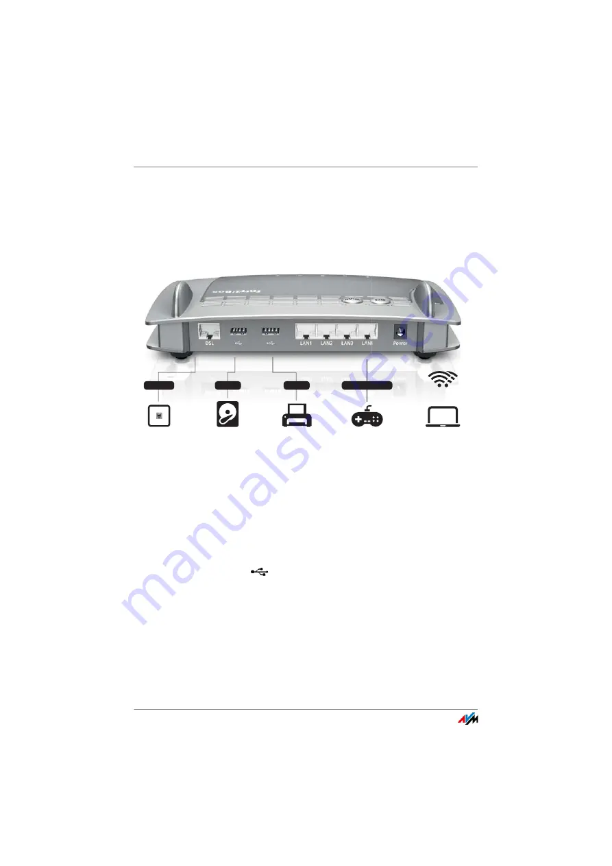 AVM Fritz!Box 3390 Configuration And Operation Manual Download Page 8