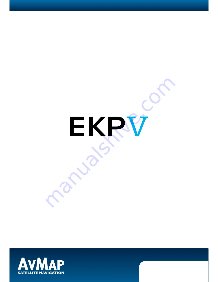 AvMap EKPV Скачать руководство пользователя страница 30