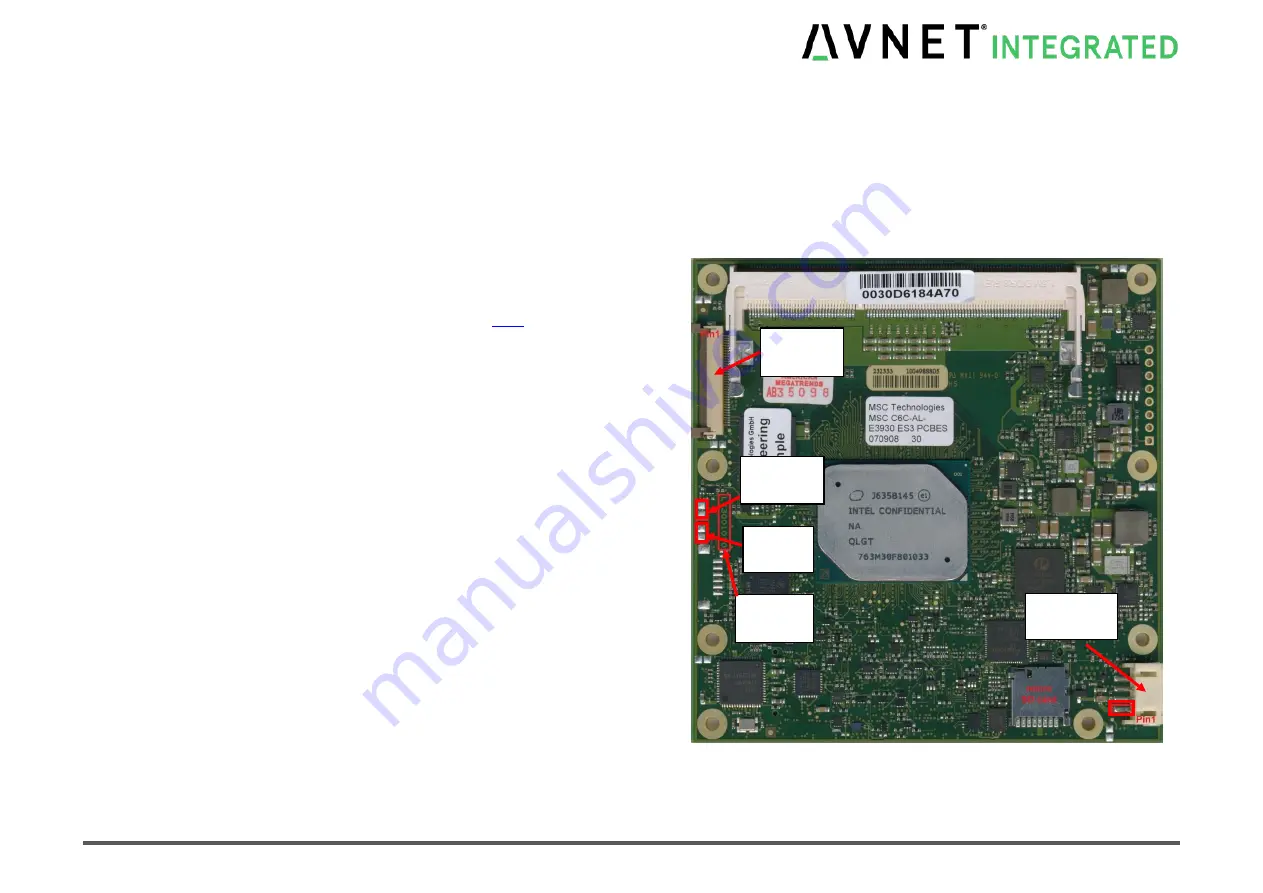 Avnet COM Express MSC C6C-AL Скачать руководство пользователя страница 48