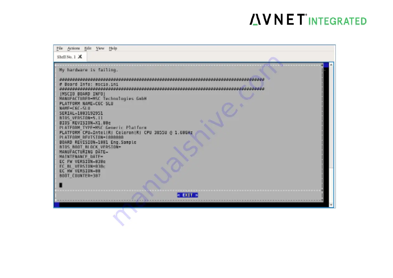 Avnet SMARC MSC SM2S-IMX8M User Manual Download Page 86