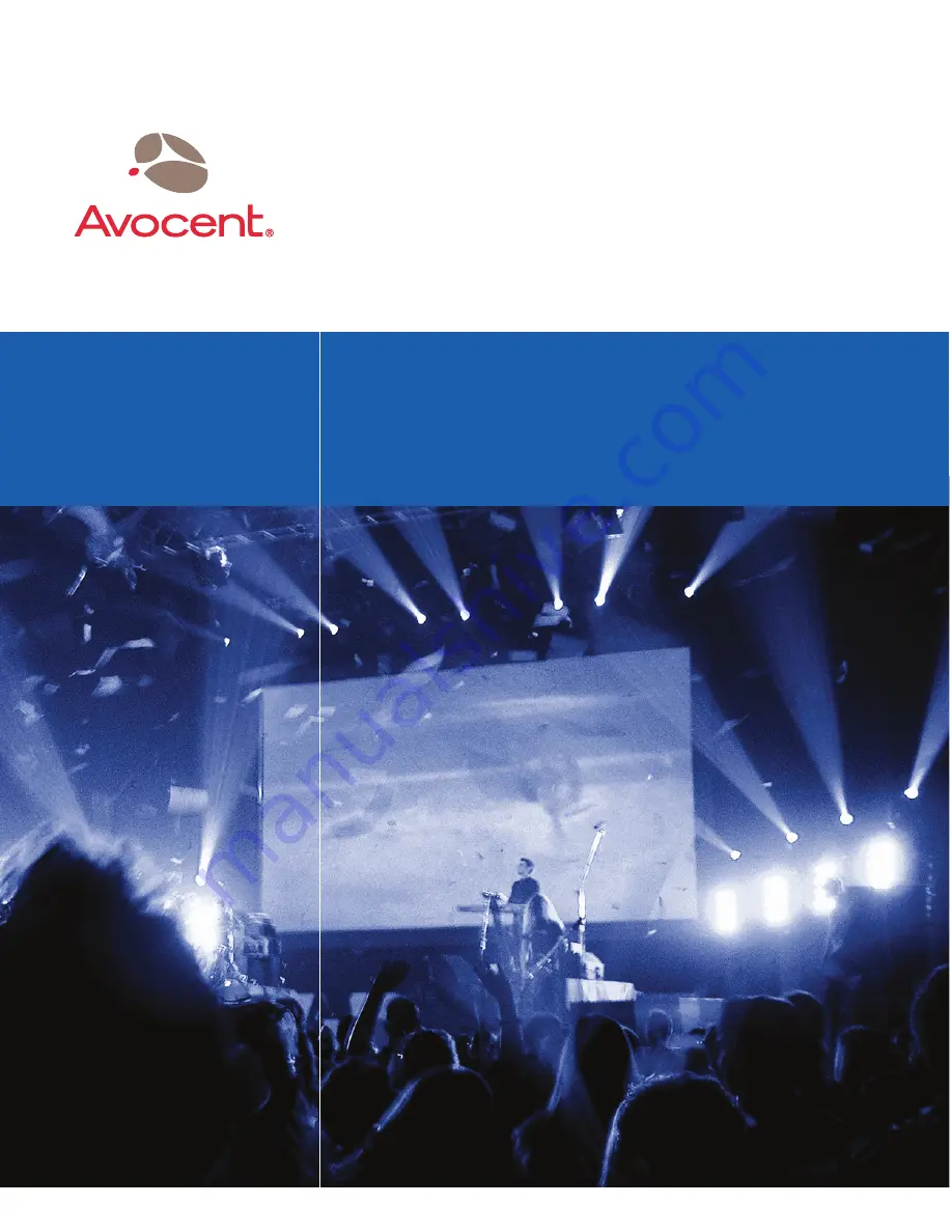 Avocent Emerge EMS2000 series Installer/User Manual Download Page 1