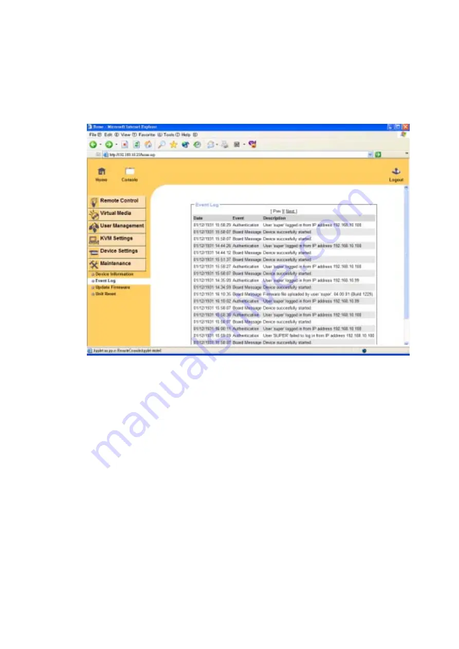 Avocent Single port KVM over IP switch User Manual Download Page 65