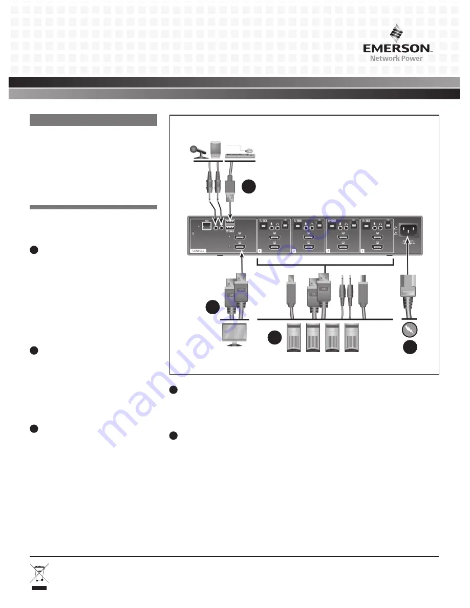 Avocent SV 220H Quick Installation Manual Download Page 5