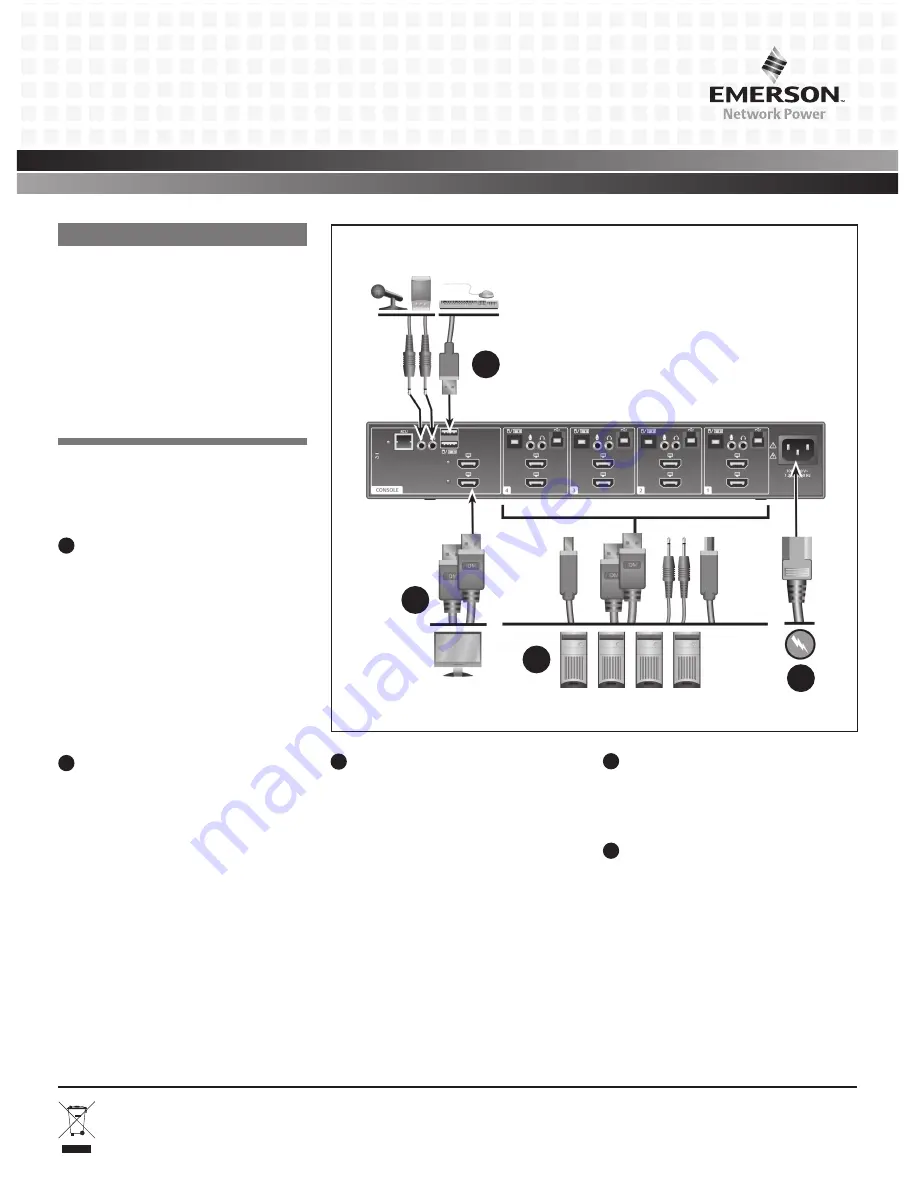 Avocent SV 220H Quick Installation Manual Download Page 7