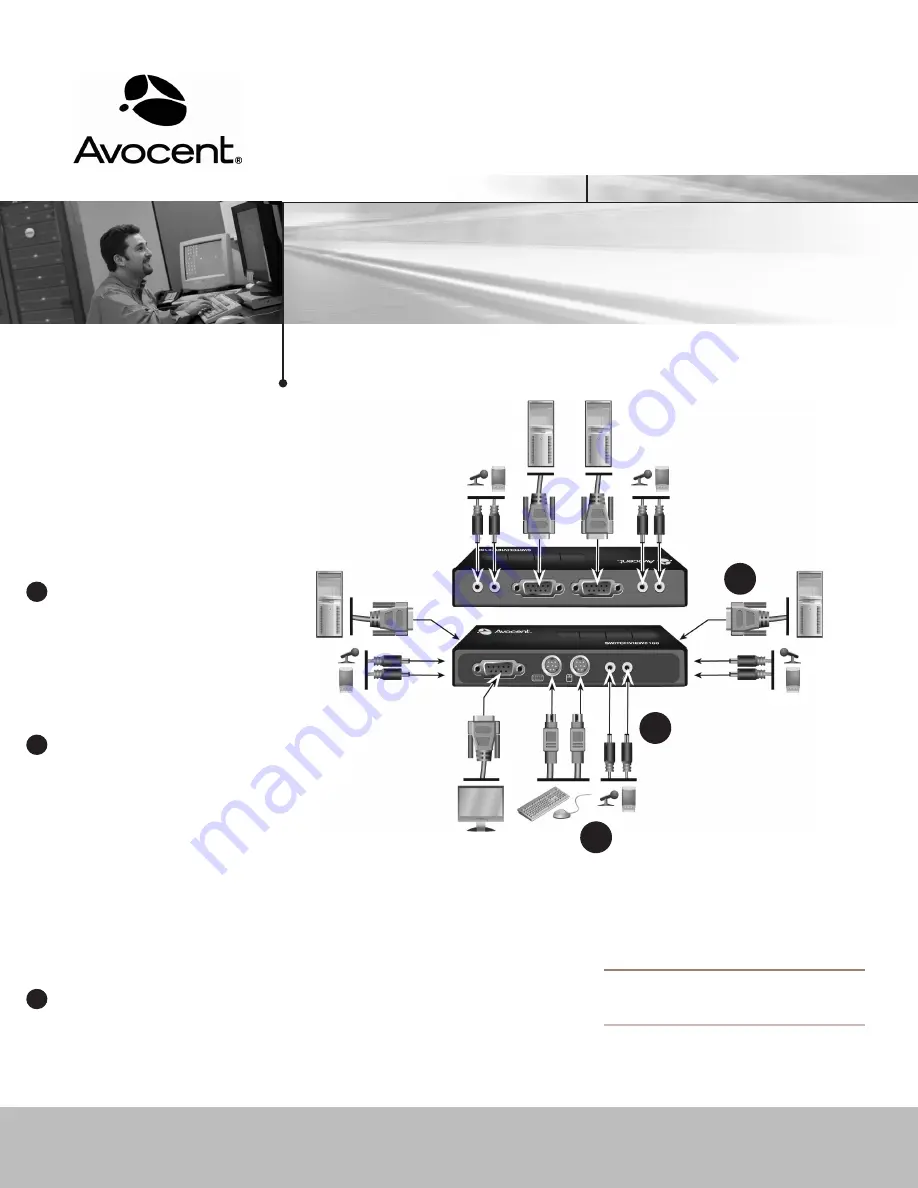 Avocent SwitchView 100 Скачать руководство пользователя страница 3