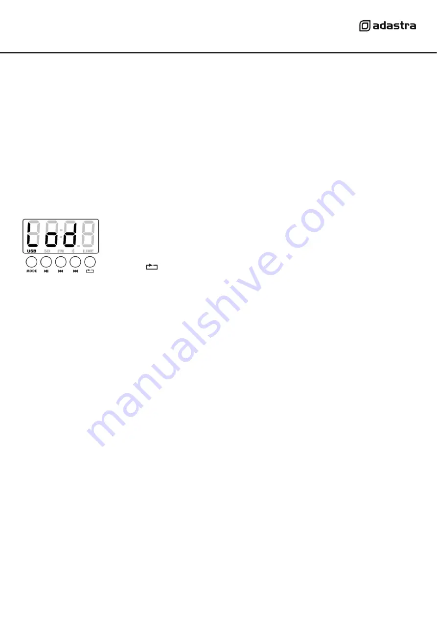 Avsl Adastra DM25 User Manual Download Page 5