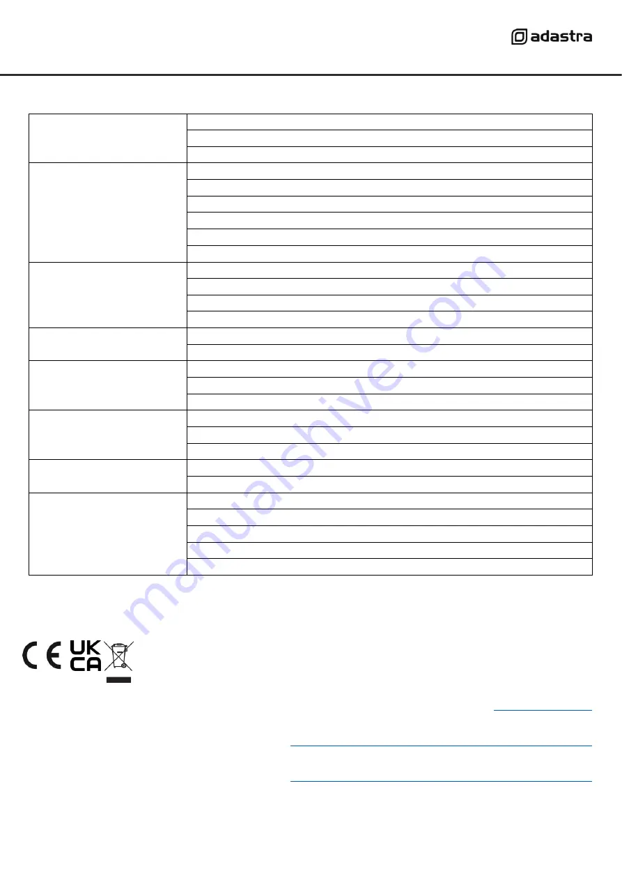 Avsl Adastra DM25 User Manual Download Page 8