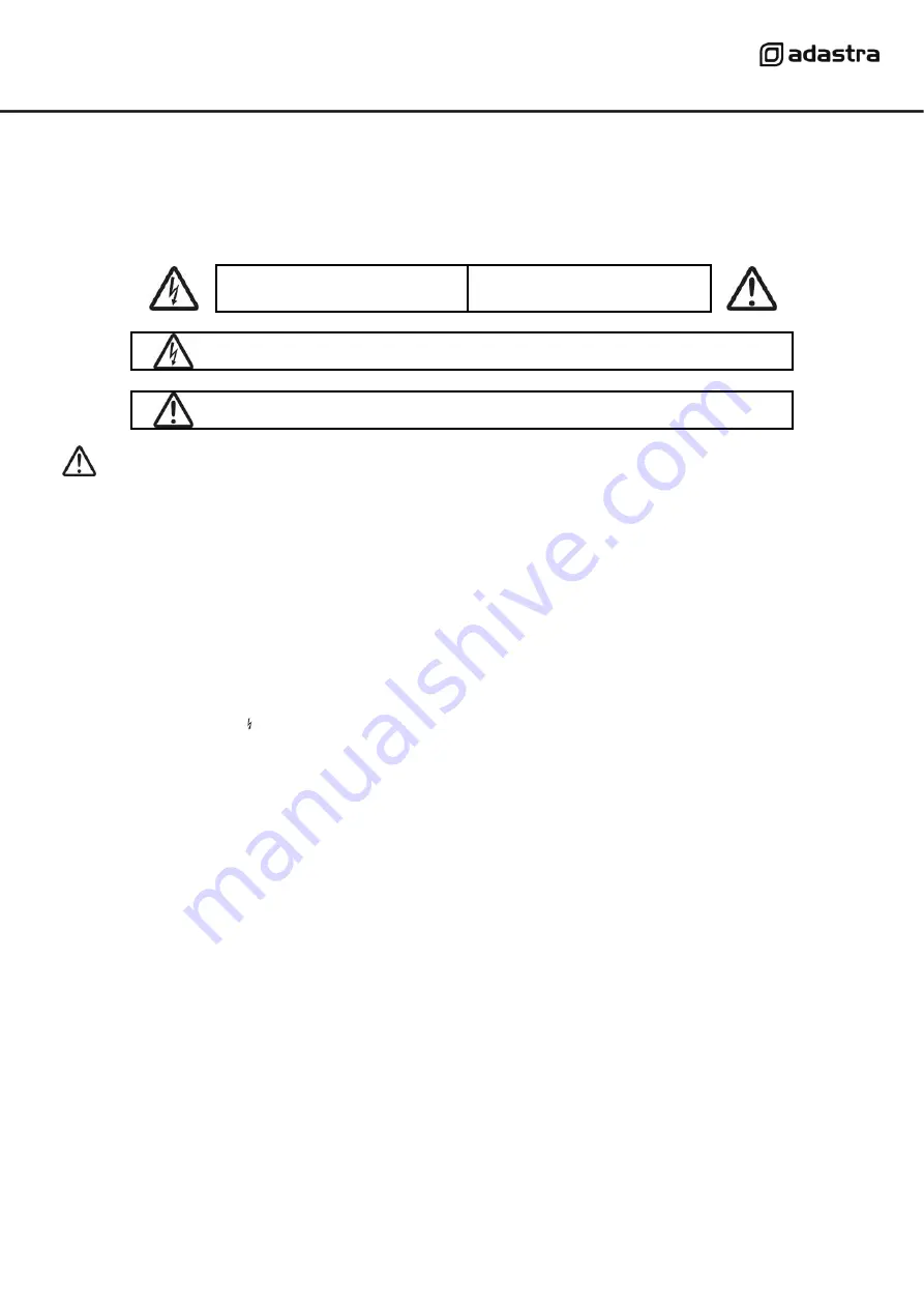 Avsl Adastra UM Series User Manual Download Page 2