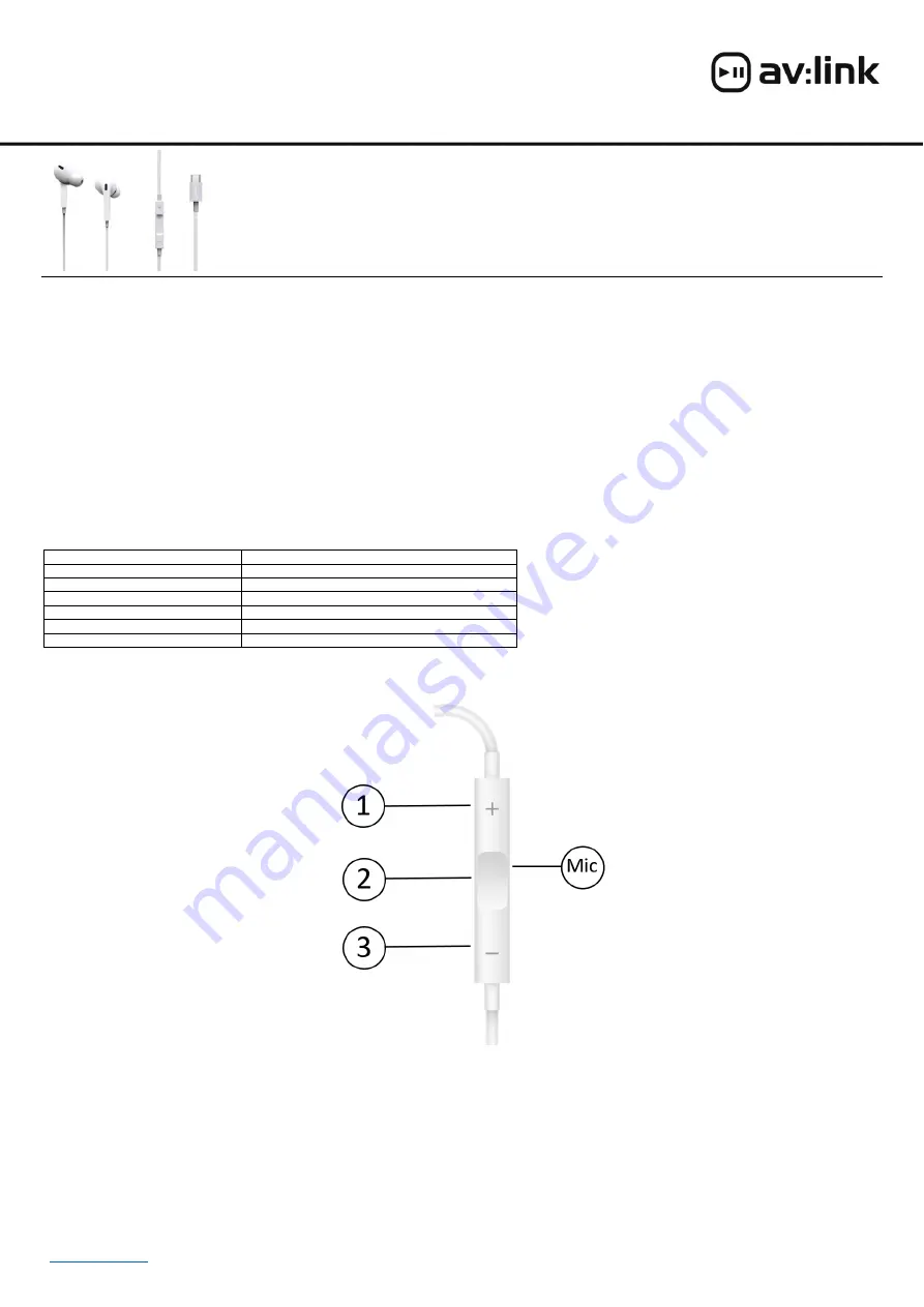 Avsl av:link 100.315UK User Manual Download Page 1