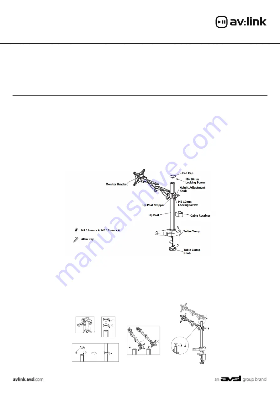 Avsl AV:link DM201 User Manual Download Page 1