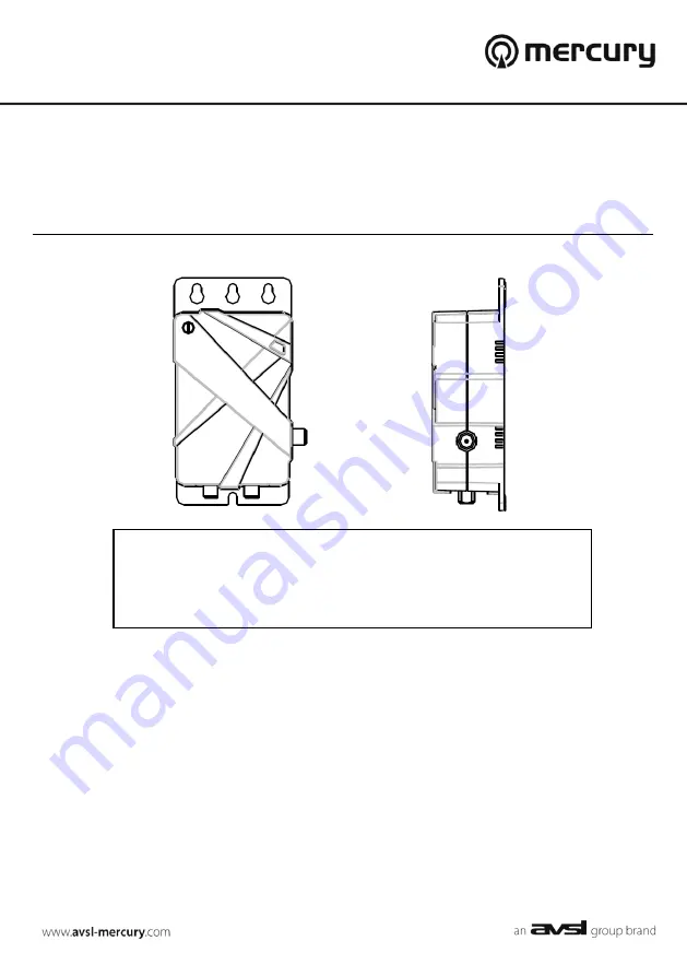 Avsl Mercury AMHG02F User Manual Download Page 1