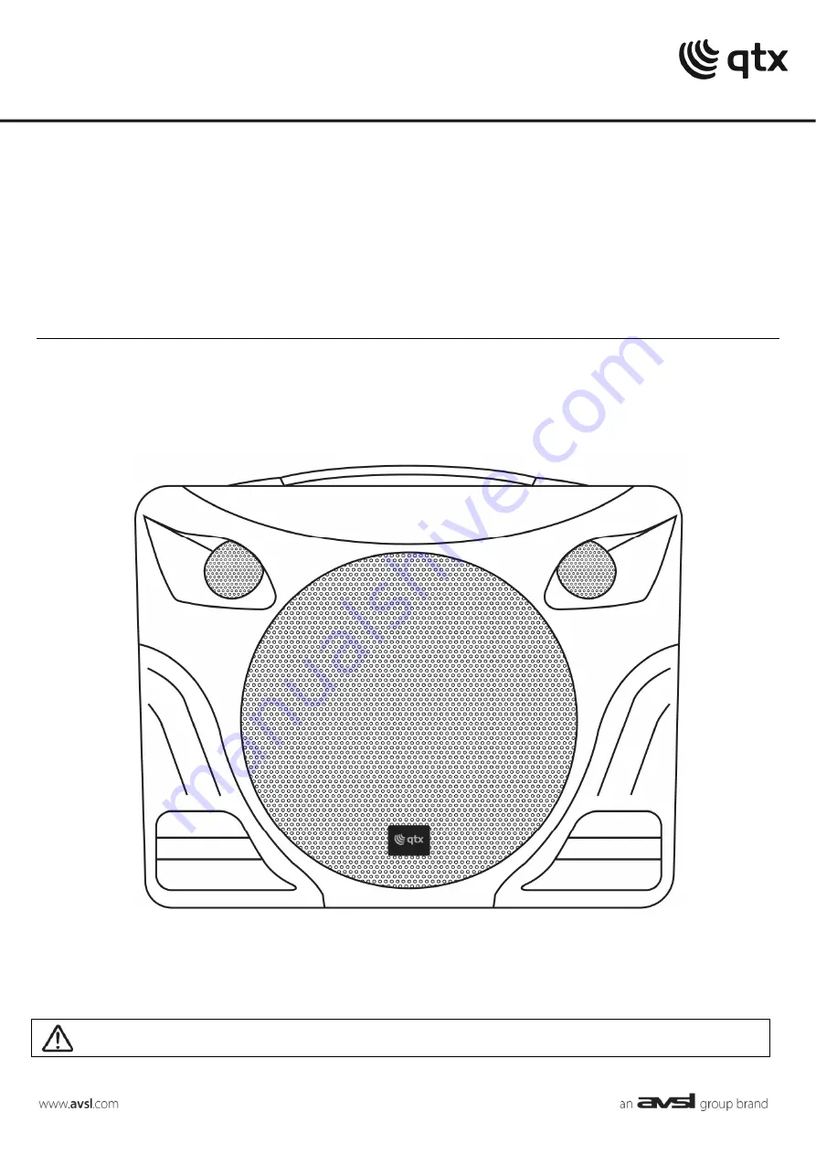 Avsl QTX DELTA-200 User Manual Download Page 1