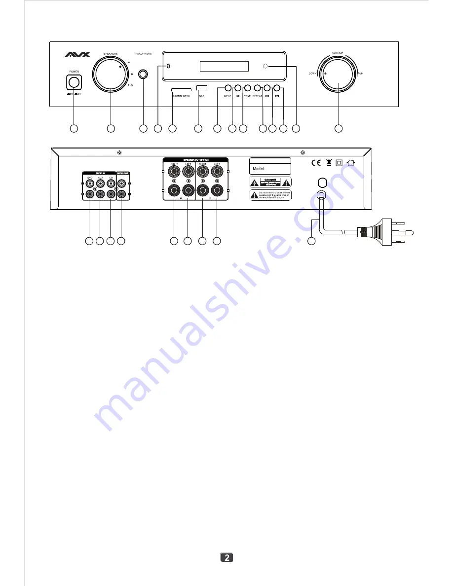 AVX BTA-1000 User Manual Download Page 3