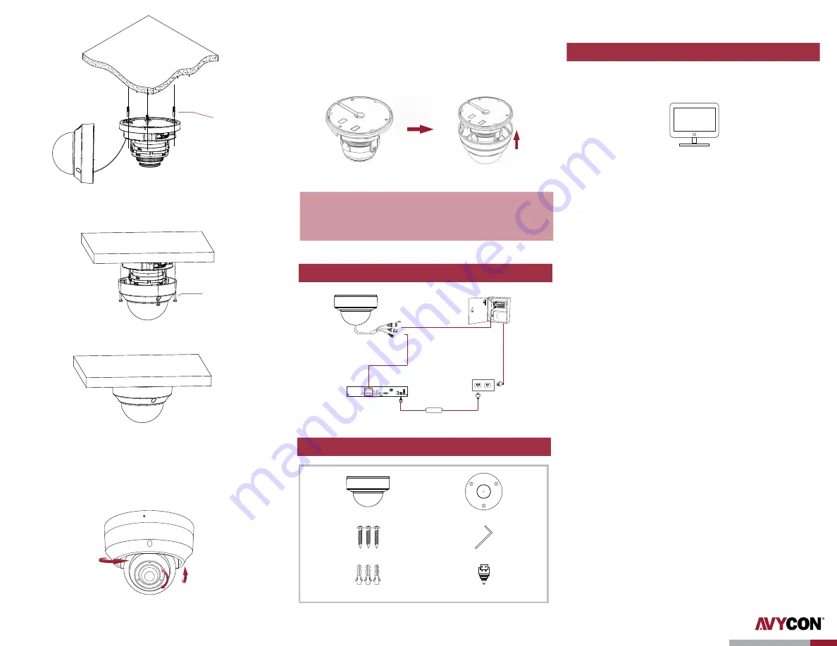 AVYCON AVC-TV21F28 Quick Start Manual Download Page 2