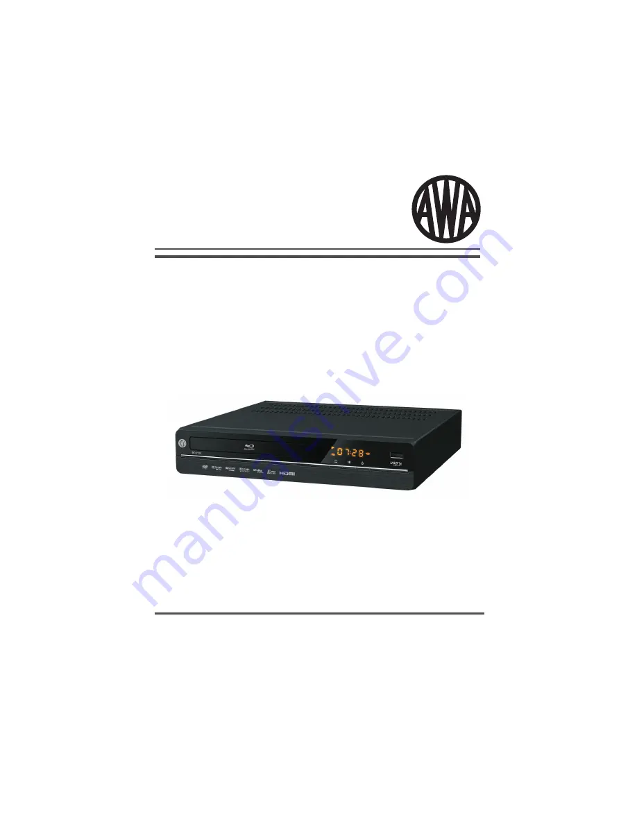 AWA BD2105 User Manual Download Page 1