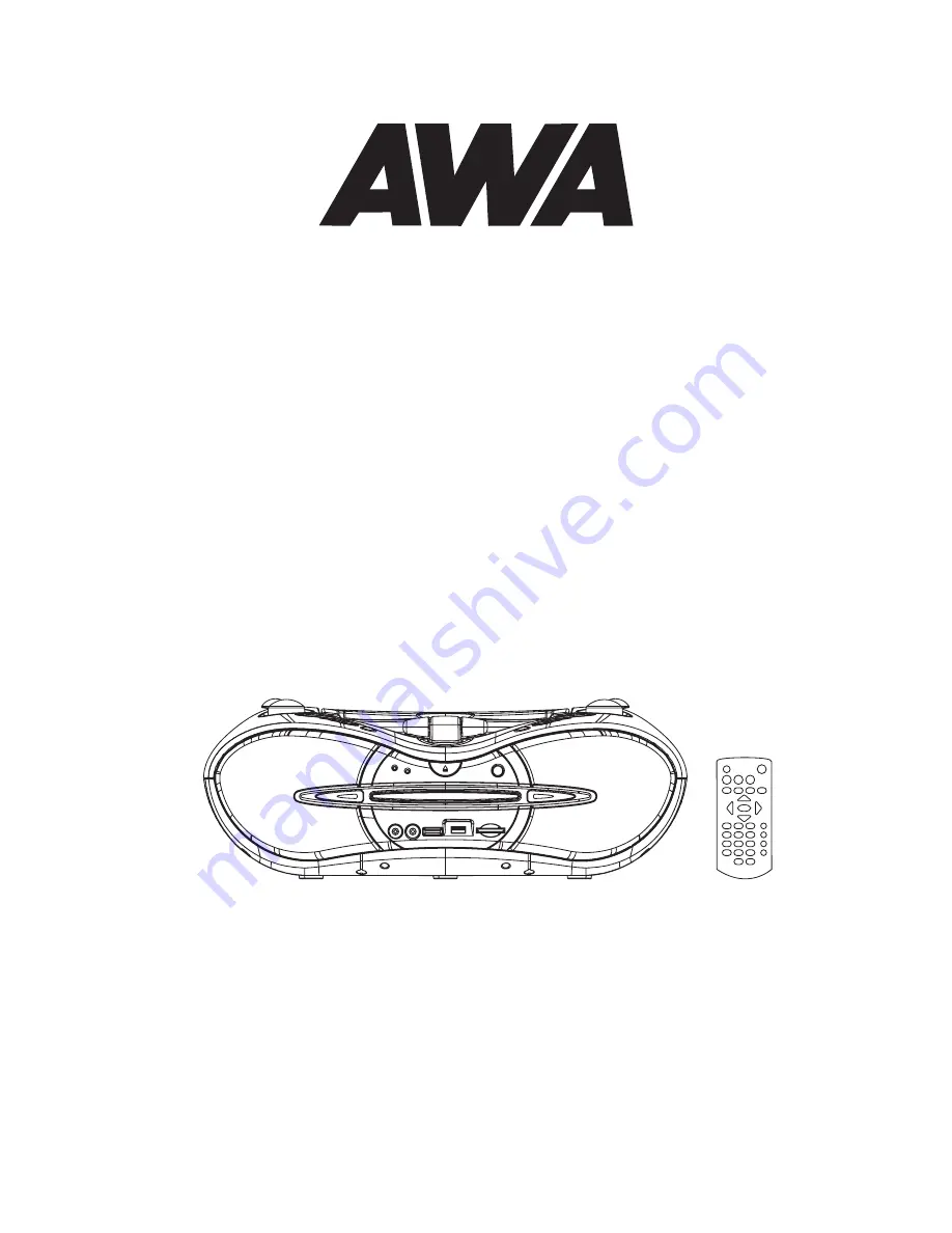 AWA BDU125K User Manual Download Page 1