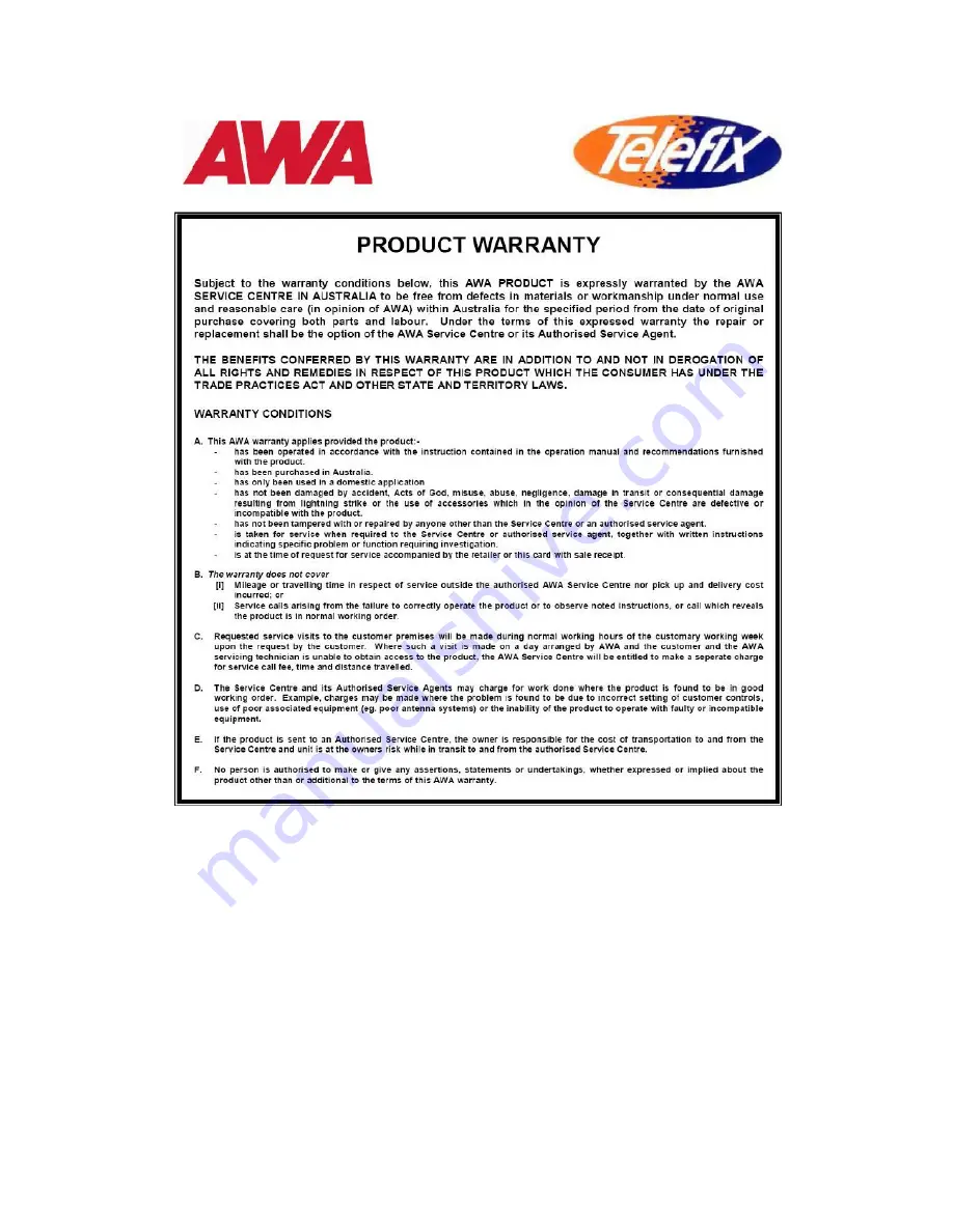 AWA HD 3388 User Manual Download Page 43