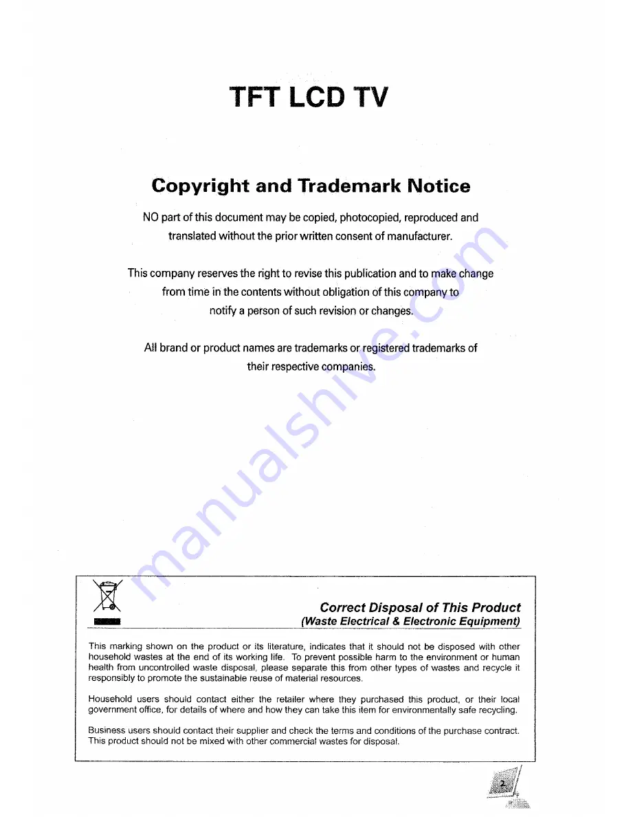 AWA LTW32DS User Manual Download Page 3