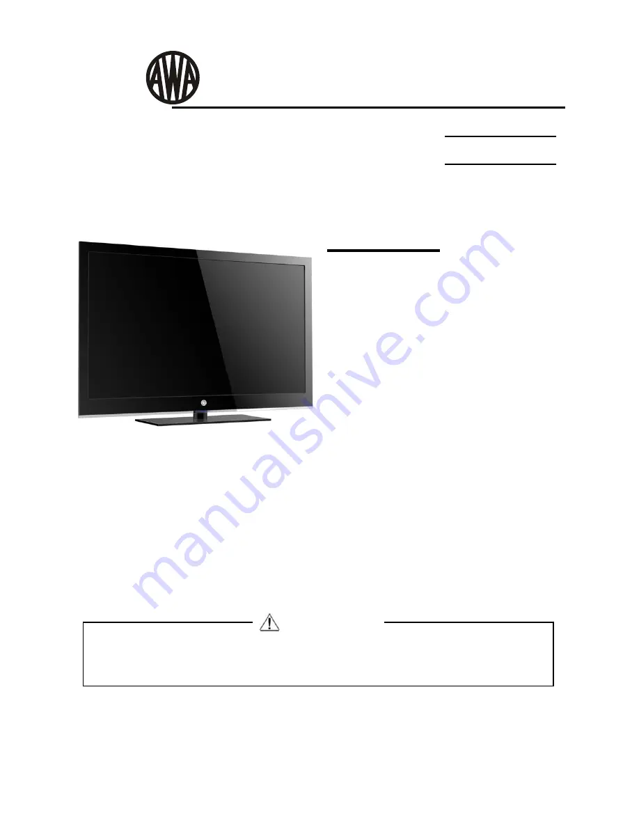 AWA MHDV2245-O3-D0 Service Manual Download Page 1