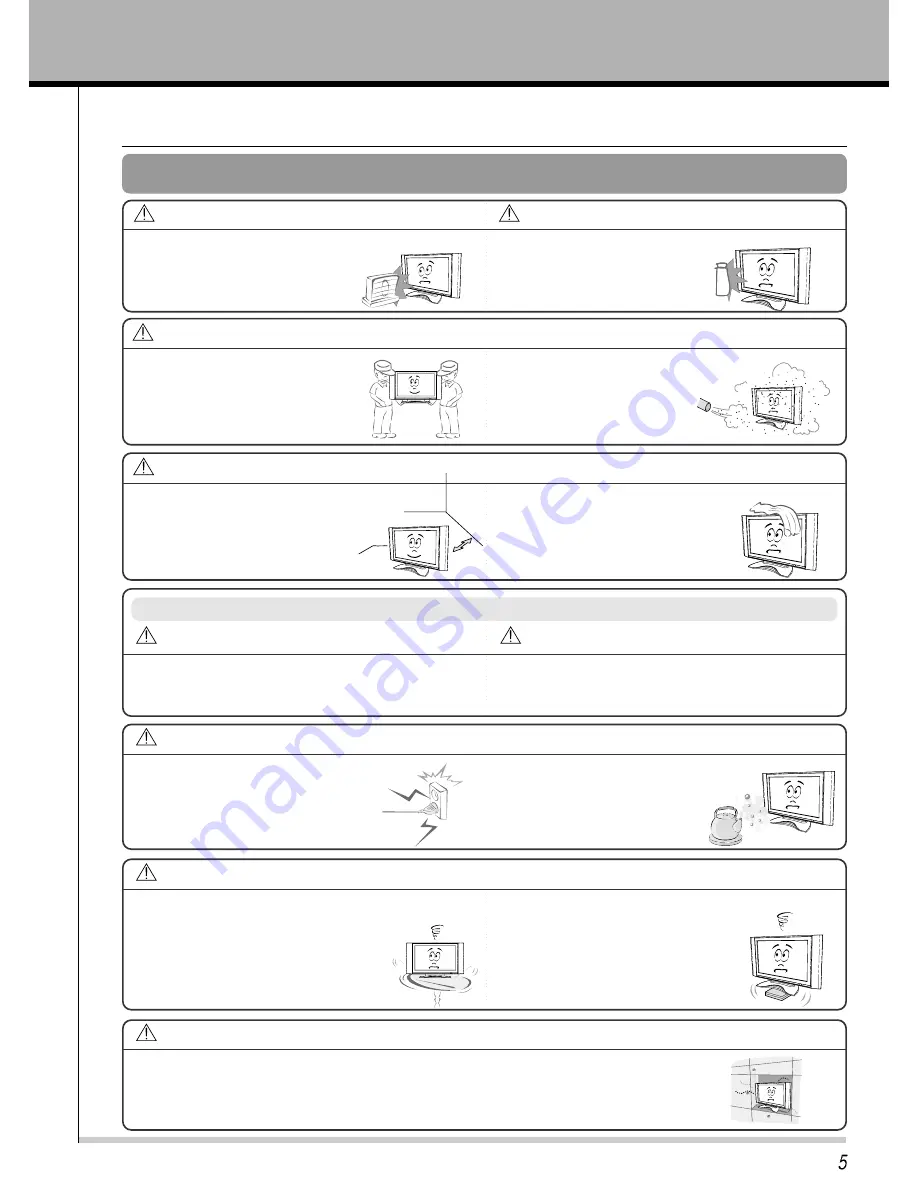 AWA TFTD81M Owner'S Manual Download Page 6