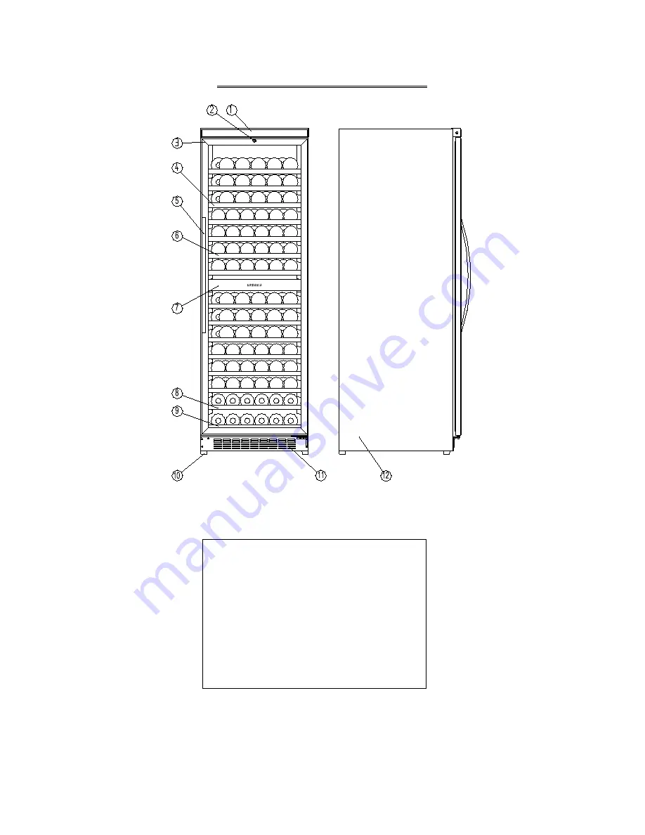 Awanti WCR682SS-2 Скачать руководство пользователя страница 22