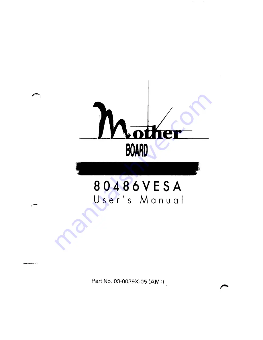 Award 486F39X User Manual Download Page 1