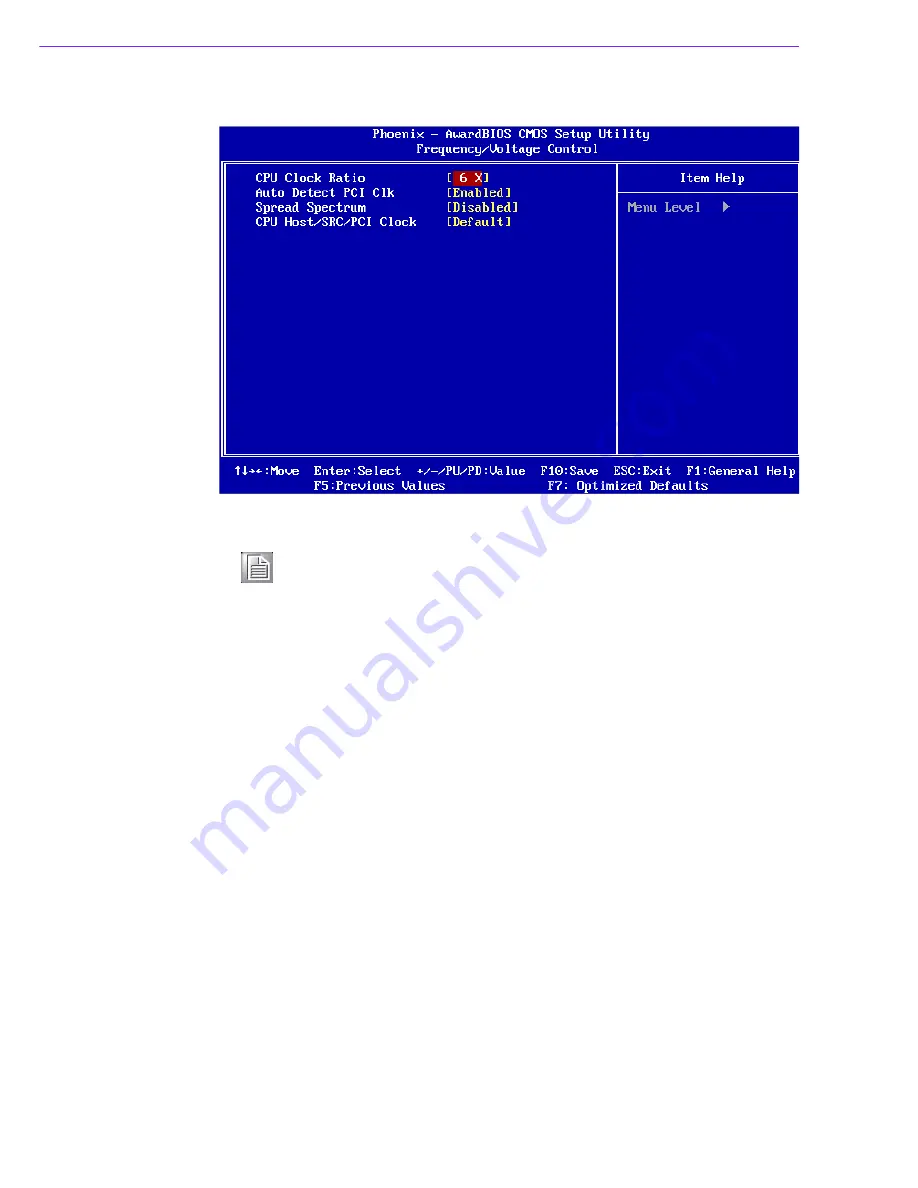 Award PCM-9361 User Manual Download Page 38