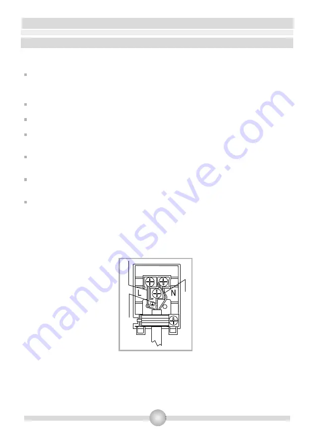 Award WO400S Operating And Installation Instructions Download Page 11