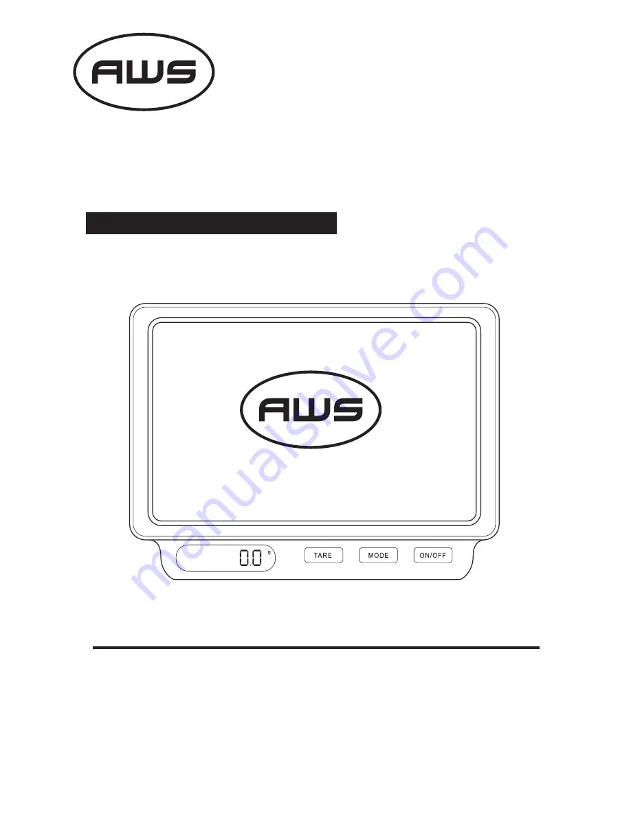 AWS AMW-Card400 Скачать руководство пользователя страница 1