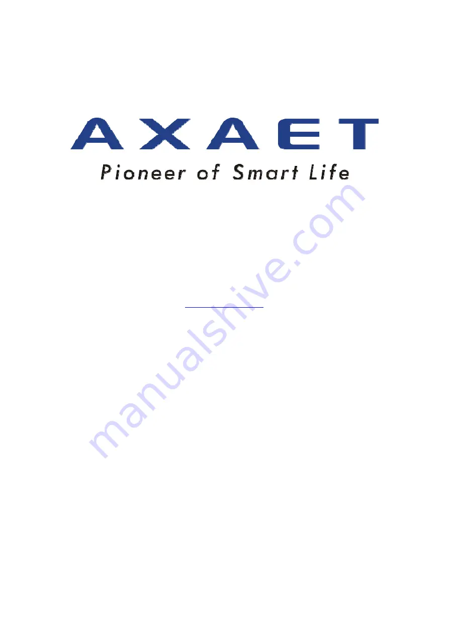 Axaet Smart Socket PC085-A User Manual Download Page 1