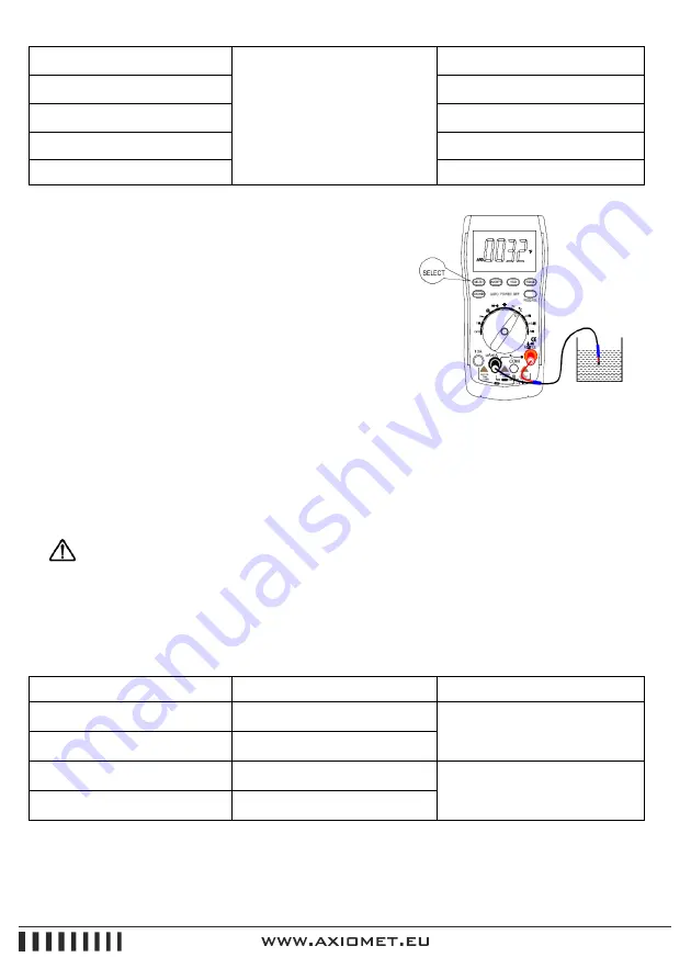 Axio MET AX-594 Instruction Manual Download Page 11