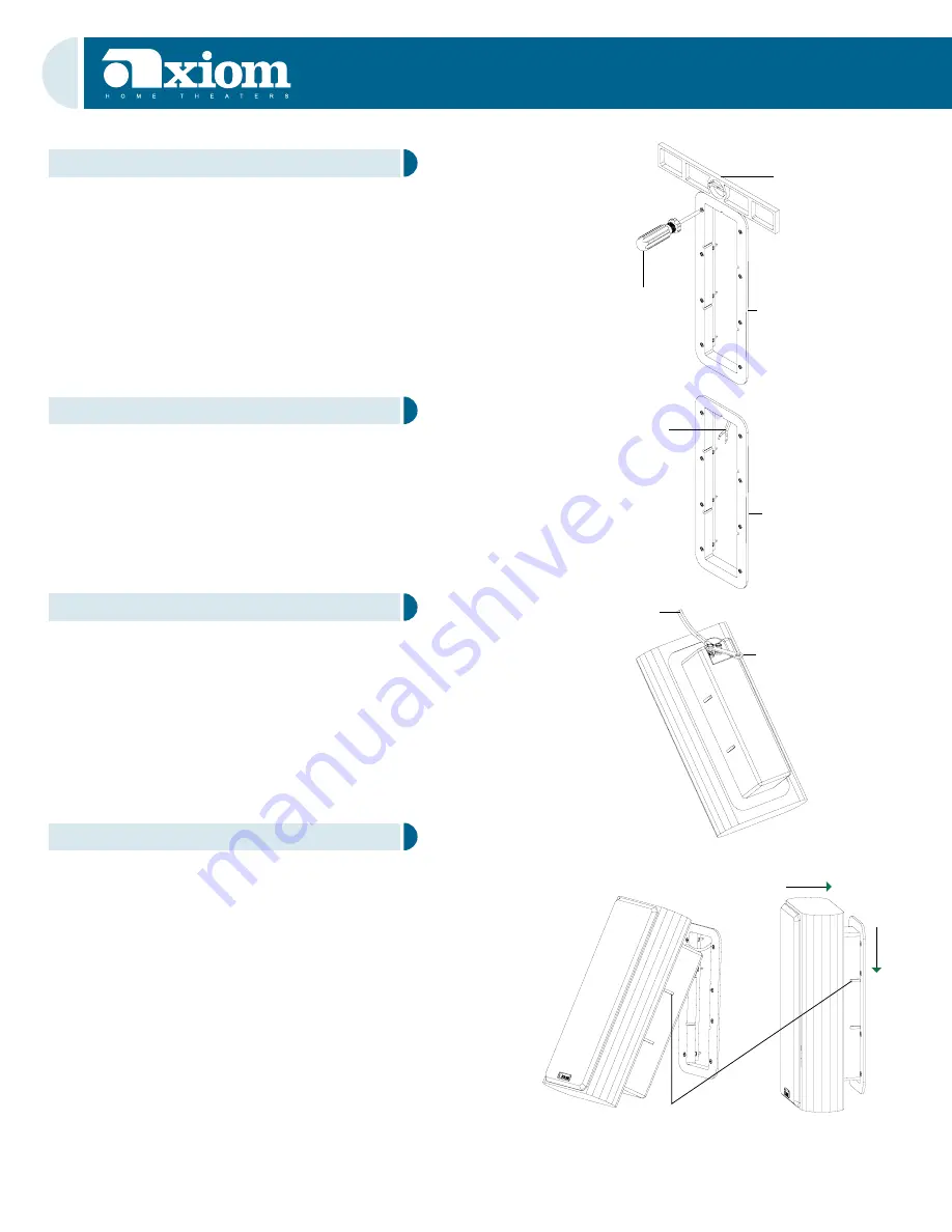 Axiom Architectural Series W22 Скачать руководство пользователя страница 3