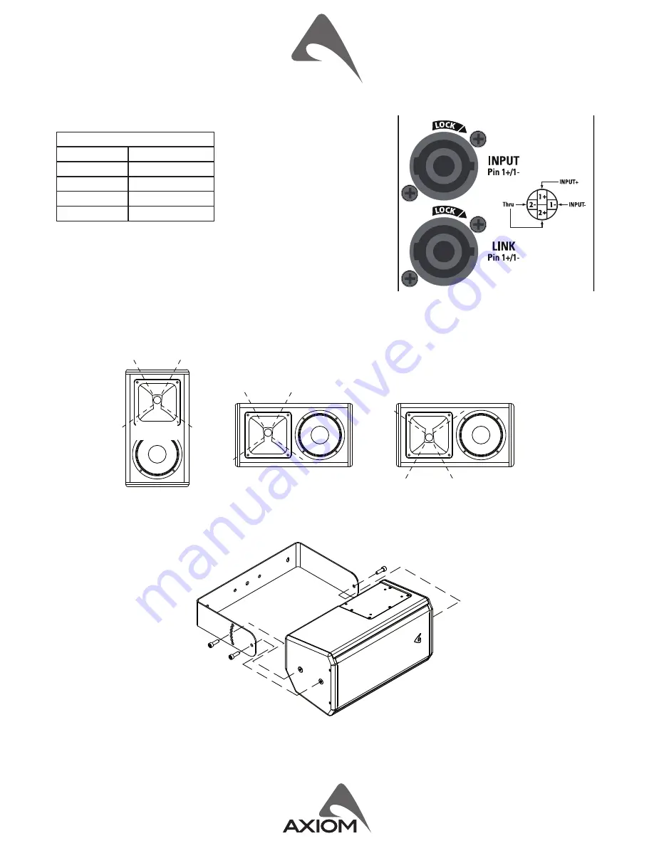 Axiom ED60P Скачать руководство пользователя страница 3