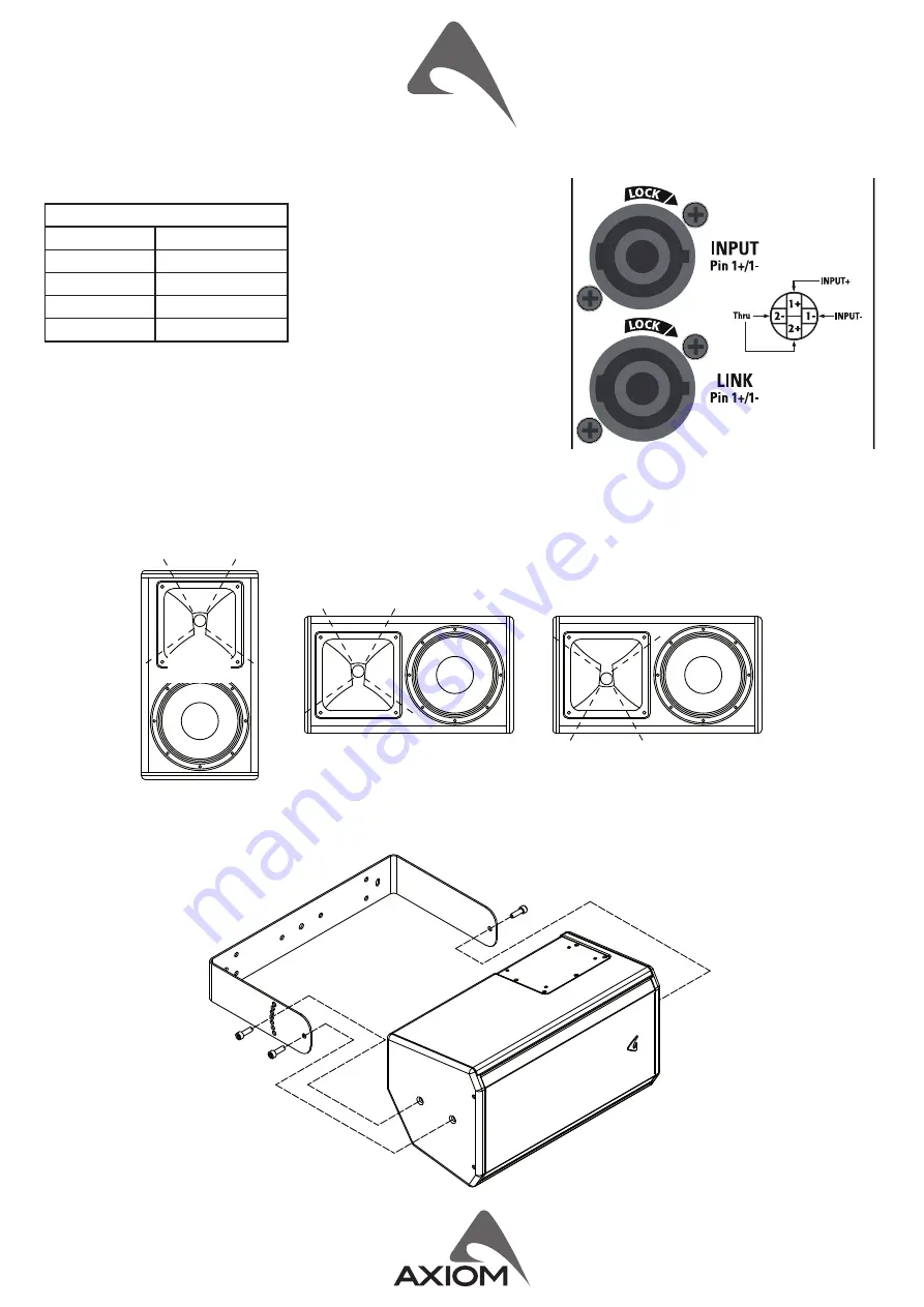 Axiom ED80P Скачать руководство пользователя страница 3