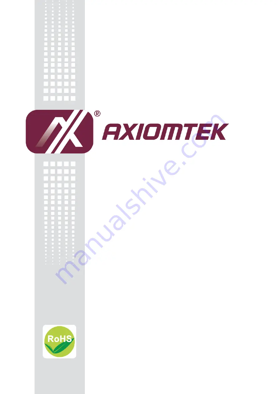 AXIOMTEK EP100 User Manual Download Page 1