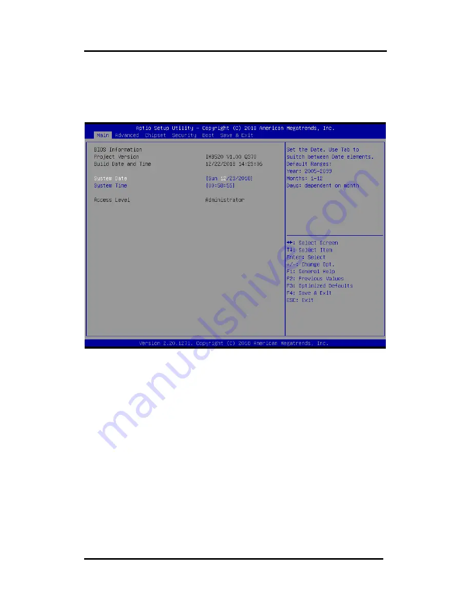 AXIOMTEK IMB520 User Manual Download Page 33