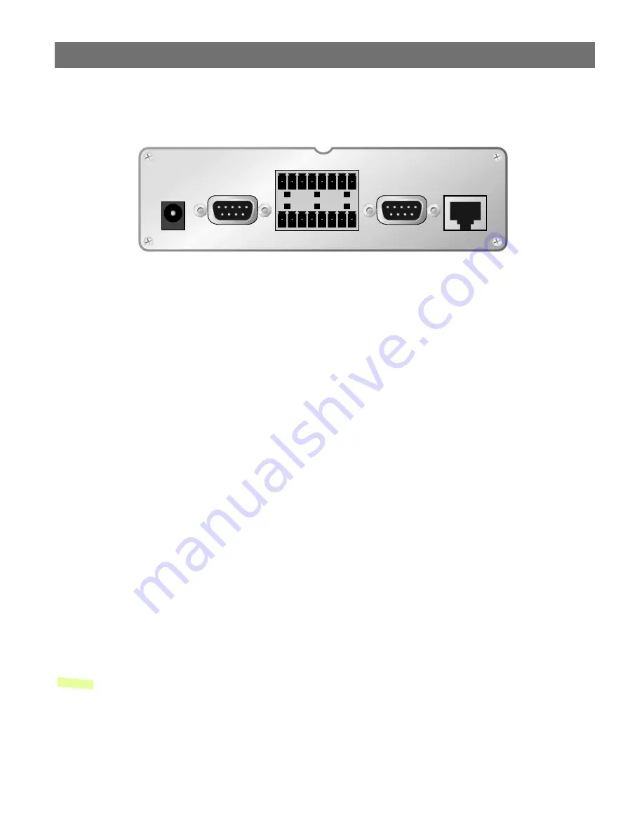 Axis 2400 Administration Manual Download Page 12