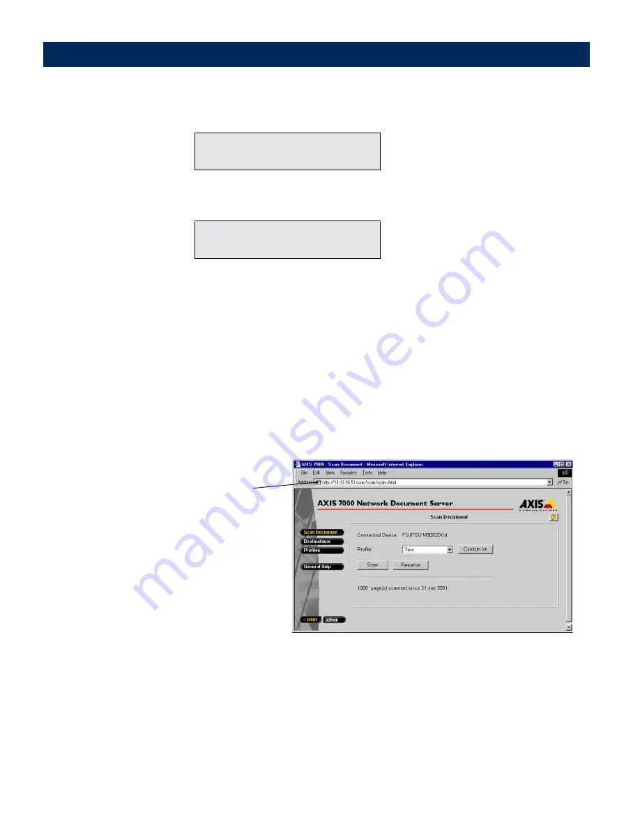 Axis 70 User Manual Download Page 35