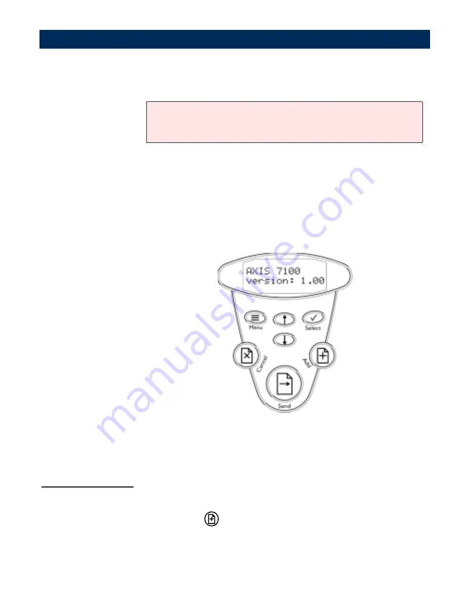 Axis 7100 User Manual Download Page 14