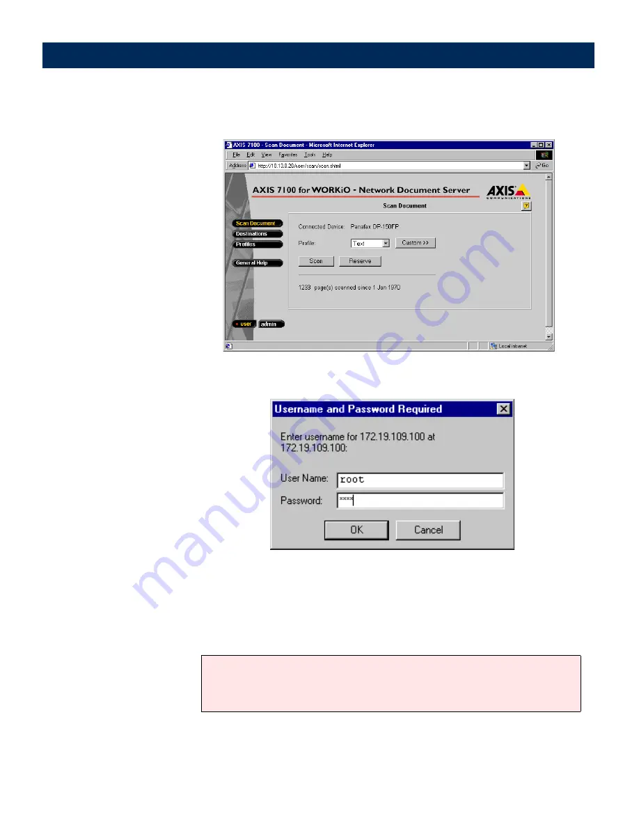 Axis 7100 User Manual Download Page 37